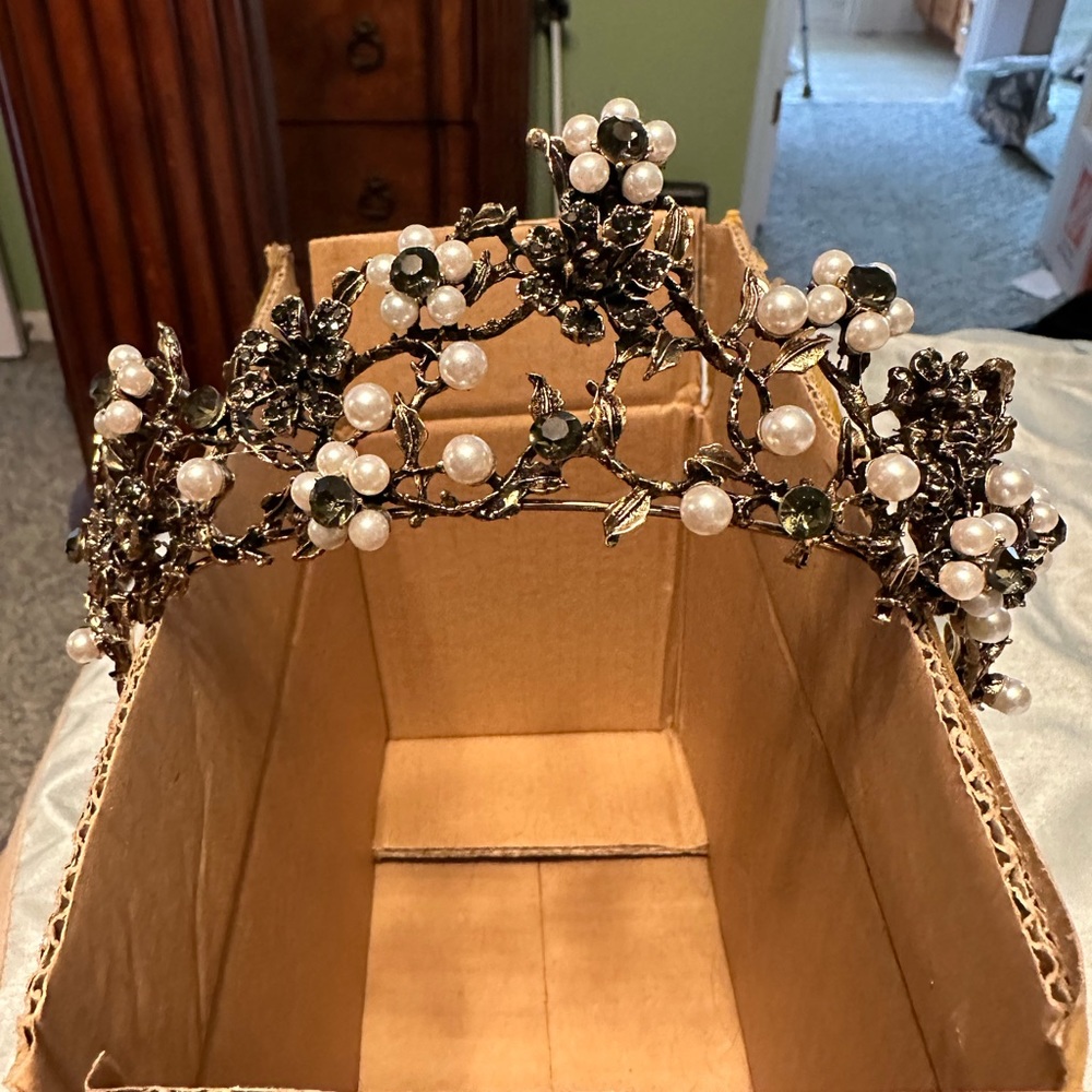 Wedding Tiara Goth Crown